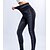 abordables Pantalones de mujer-Mujer # 2 Negro Azul Alta cintura Deportivo Ropa Deportiva Alta elasticidad Confortable Flores XS S M L XL