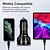 cheap Car Charger-Car USB Charger PD 20W 4 port Quick Charge 3.0 Universal Type C Fast Charging For iPhone Xiaomi Redmi Type C Car Charger