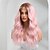 billige Syntetiske parykker med blonder-langbølget syntetiske blonder foran rosa parykk blonderparykker av god kvalitet cosplayfest daglig naturlig varmebestandig hår