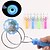 cheap Light Up Toys-4 pcs Retro Magic Gyro Wheel  Light Up Magnetic Stocking Stuffers for Kids Spinning Wheel and Flashing LEDs  Rail Twister Vintage Fidget Toy for Adults &amp; Childrenfor Halloween /Christmas Gift