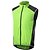 cheap Men&#039;s Jackets &amp; Gilets-Arsuxeo Men&#039;s Cycling Vest Windbreaker Rain Jacket Windproof Breathable Quick Dry Reflective Strips Bike Vest / Gilet Jacket Mountain Bike MTB Road Bike Cycling City Bike Cycling Black Green Grey