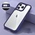 billige iPhone-etuier-telefon Etui Til Apple Klassisk serie iPhone 14 Pro Max Støddæmperramme Støvsikker Fire hjørner modstand mod fald Ensfarvet Akryl