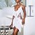 Χαμηλού Κόστους Φορέματα NYE-Γυναικεία Φόρεμα με κρόσσια Φόρεμα Φόρεμα διακοπών Μίνι φόρεμα Μαύρο Χακί Λευκό Αμάνικο Μονόχρωμες Φούντα Χειμώνας Φθινόπωρο Λαιμόκοψη V Πάρτι 2022 XS Τ M L