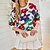 cheap Sweaters-Women&#039;s Pullover Sweater Jumper Jumper Ribbed Knit Knitted Print Tunic Crew Neck Floral Outdoor Daily Stylish Casual Winter Fall Navy Blue Beige S M L