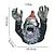 cheap Halloween Party Supplies-Halloween Ghost Festival Zombie Gnome Bust Statue Resin Handicraft Ornaments Garden Courtyard Decoration