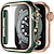 tanie Etui do smartwatchów-Etui na zegarek z osłoną ekranu Kompatybilny z Apple Watch Series 8 7 41mm 45mm / Series 6 5 4 SE 40mm 44mm / Series 3 2 1 38mm 42mm Odporne na zarysowania Pyłoszczelne dookoła ochronny PC Zobacz