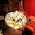 baratos Iluminação Noturna &amp; Decoração-Led luzes decorativas de halloween crânio de abóbora fantasma luzes penduradas festival fantasma adereços de layout de festa luzes piscando