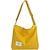 billiga Hand- och toteväskor-canvas väska för kvinnor retro stor storlek canvas axelväska hobo crossbody handväska ledig väska för shopping och resor
