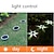baratos Candeeiros Luzes de Exterior-4 pçs luz de disco solar ao ar livre luzes de jardim subterrâneo luz holofote enterrada lâmpada led solar decoração de jardim