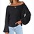 cheap Sweaters-Women&#039;s Pullover Sweater Jumper Jumper Crochet Knit Knitted Crew Neck Pure Color Outdoor Daily Stylish Casual Winter Fall Black Pink S M L