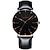 levne Quartz hodinky-Muži Náramkové hodinky Křemenný Hodinky na běžné nošení Nerez Hodinky