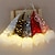 Недорогие Декор и ночники-Рождественские огни, украшения со светодиодной подсветкой, плюшевый гном ручной работы, очаровательный рождественский орнамент Санта-Клауса, праздничные подвесные или размещенные украшения