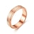 voordelige Ringen-Ring Lahja Klassiek Rose goud Zwart Zilver Roestvast staal Fidget Spinner 1 stuk