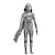 billige Film- og tv-kostumer-Moon Knight Avengers Dragter Maskerade Herre Drenge Film Cosplay Cosplay Kostume fest Grå Maskerade Trikot / Heldragtskostumer