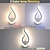 olcso LED-es falilámpák-lightinthebox 1 lámpás 31 cm-es led fali lámpák tűz alakú design fali lámpák modern minimalista stílusú üzletek / kávézók akril fali lámpa általános 10w ip44