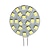 abordables Bombillas LED tipo globo-sidepin led g4 350 lúmenes 3 vatios (30 w iguales) ángulo de haz de 180 grados no regulable ac-dc 12 voltios jc g4 bipin base led disco halógeno bombilla de repuesto
