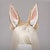 baratos Acessórios de penteados-orelhas de coelho lolita cosplay orelhas de coelho bonitos grampos de cabelo festa de páscoa acessório de cabelo faixa de cabeça para mulheres meninas halloween