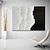 halpa Abstraktit taulut-käsintehty öljymaalaus kankaalle seinätaide koristeellinen abstrakti veitsimaalaus merimaisema valkoinen kodin sisustukseen rullattu kehyksetön venyttämätön maalaus