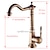 cheap Classical-Bathroom Sink Faucet Copper/Centerset Basin Faucet Single Handle One Hole Bath Taps Contain with Cold and Hot Water