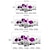 economico Stampe botanica-5 pannelli stampe pittura opera d&#039;arte foto fiori a tre colori astratta decorazione domestica arredamento tela arrotolata senza cornice non allungata