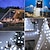 billige LED-kædelys-globe ball string lights 100m 330ft 800leds fairy string lights plug in med 8 modes remote decor til indendørs udendørs fest bryllup juletræ have halloween varm hvid hvid flerfarvet