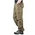 Χαμηλού Κόστους Στρατιωτικά παντελόνια-Ανδρικά Παντελόνια με τσέπες Παντελόνι Cargo Παντελόνια Παντελόνι εργασίας Πολλαπλή τσέπη Σκέτο Άνεση Αναπνέει Causal Καθημερινά Streetwear Αθλήματα Μοντέρνα Πράσινο παραλλαγής Πράσινο του Γρασιδιού
