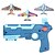 cheap Outdoor Fun &amp; Sports-Airplane Launcher Bubble Catapult With 10 Small Plane Toy Funny Airplane Toys for Kids plane Catapult Shooting Game Gift