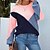 cheap Sweaters-Women&#039;s Pullover Sweater Jumper Jumper Ribbed Knit Knitted Crew Neck Geometric Outdoor Daily Stylish Casual Winter Fall Khaki Navy Blue S M L