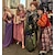 baratos Peruca para Fantasia-Hocus pocus winifred sanderson peruca pacote pela rainha do castelo bruxa perucas rainha perucas cosplay festa perucas