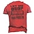 Χαμηλού Κόστους ανδρικό μπλουζάκι 3d-Ανδρικά Γιούνισεξ Μπλουζάκι Slogan T Shirts ταλαιπωρημένο μπλουζάκι Γράμμα Γραφικά Σχέδια Στρογγυλή Ψηλή Λαιμόκοψη Ρουμπίνι Θαλασσί Πορτοκαλί Πράσινο του τριφυλλιού Γκρίζο 3D εκτύπωση