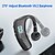 tanie Słuchawki telefoniczne i biznesowe-V9S Zestaw słuchawkowy do prowadzenia telefonu bez użycia rąk Haczyk Bluetooth 5.1 Stereofoniczny Długa żywotność baterii Automatyczne parowanie na Apple Samsung Huawei Xiaomi MI Zumba Zdatno