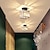 Χαμηλού Κόστους Φώτα Οροφής-14 cm στρογγυλό τετράγωνο κρυστάλλινο φωτιστικό οροφής πολυέλαιος led διάδρομος ανοιχτό χρυσό μαύρο ασημί χωνευτό φωτιστικό μεταλλικό επιμεταλλωμένο μοντέρνο σκανδιναβικό στυλ δώρο για οικογενειακούς φίλους 220-240v
