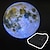 お買い得  プロジェクターライト-惑星月プロジェクションランプ銀河ライトプロジェクターナイトライト写真プロップウォールライトパーティーの装飾の寝室の装飾