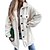 cheap Coats &amp; Trench Coats-Women&#039;s Teddy Coat Outdoor Holiday Daily Wear Going out Warm Breathable Single Breasted Pocket Active Fashion Comfortable Street Style Turndown Regular Fit Solid Color Outerwear Winter Fall Long
