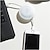 billige Smykke- og kosmetikopbevaring-2 stk rund wire opruller boks bærbar multifunktionel datakabel opbevaringstaske kabel beholder usb oplader holder wire management boks