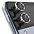 זול מגיני מסך ל-Samsung-סט 1 מצלמה עדשה מגן עבור סמסונג גלקסי S24 Ultra Plus Z Flip 5 Z Flip 4 זכוכית מחוסמת סגסוגת אלומיניום קשיחות 9H נוגד טביעות אצבעות יהלום עמיד לשריטות