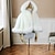 Χαμηλού Κόστους Γούνινες Εσάρπες-λευκή ψεύτικη γούνα σάλια γυναικείο περιτύλιγμα κομψά νυφικά αμάνικα από ψεύτικη γούνα τυλίγματα γάμου με καθαρό χρώμα για το φθινόπωρο του γάμου