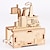 voordelige Legpuzzels-3d houten puzzel muziekdoos diy model motorfiets tractor kits cadeau voor volwassenen en tieners kerst/verjaardagscadeau