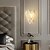 ieftine Aplici de Interior-Aplique de perete de interior în stil nordic modern de cristal pentru cameră de zi, 220-240v