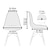 cheap Dining Chair Cover-Velvet Shell Chair Cover Stretch Chair Seat Slipcovers for Kitchen Dining Outdoor Bar Hotel Wedding Ceremony Banquet