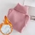 cheap Sweaters &amp; Cardigans-Kids Girls&#039; Sweater Solid Color Outdoor Long Sleeve Fashion Cotton 2-12 Years Winter Black Pink khaki / Fall
