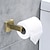 cheap Toilet Paper Holders-Toilet Paper Holder Bathroom Tissue Holder Paper Roll SUS 304 Stainless Steel Wall Mount (Matte Black/Chrome/Brushed Nickel/Golden)