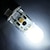 cheap LED Spot Lights-4pcs LED Bi-pin Lights GY6.35 Silica Gel Spotlight 5W 500 lm Light Bulb  COB Energy Saving and Environmental Protection Crystal Chandelier Light Source Warm White White  AC/DC12 V