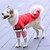cheap Dog Clothes-Dog Cat Coat Christmas Costume Patchwork Adorable Stylish Ordinary Casual Daily Outdoor Christmas Winter Dog Clothes Puppy Clothes Dog Outfits Warm Red Costume for Girl and Boy Dog Polyester XS S M L
