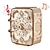 cheap Jigsaw Puzzles-3D Wooden Puzzle Secret Code Storage Box Password Music Case DIY Home Decoration Laser-Cut Mechanical Model Stunning Gifts for Adults and Teens (Secret Box)