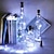 economico Strisce LED-la luce della bottiglia di vino con le luci della stringa del sughero ha condotto la batteria include le lucine della ghirlanda della festa di natale della decorazione della barra di cerimonia nuziale