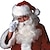 お買い得  コスプレ用ウィング-クリスマス パーティー ウィッグ rubie&#039;s メンズ バリュー サンタ ひげとウィッグ セット