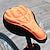 billige Setestolper og saler-Sykkelsete for Fjellsykkeling og Tursykkeling (Svart/Oransje/Rød), 3D Formet Padding, Komfortabelt Sete Polstret med Silikon Silica Gel