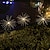 economico Illuminazione vialetto-luci solari da giardino luci per fuochi d&#039;artificio luci solari per esterni impermeabili con 8 modalità di illuminazione per feste da giardino patio cortile aiuola 90/120/150/180/200 perline led 4