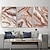 cheap Abstract Prints-1 Panel Abstract Prints/Posters  Luxury Pink Blue Gold Wall Art Modern Picture Home Decor Wall Hanging Gift Rolled Canvas Unframed Unstretched
